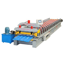 380V 50Hz glazed tile profile cold roll forming machine Color Steel Roll Forming Machine